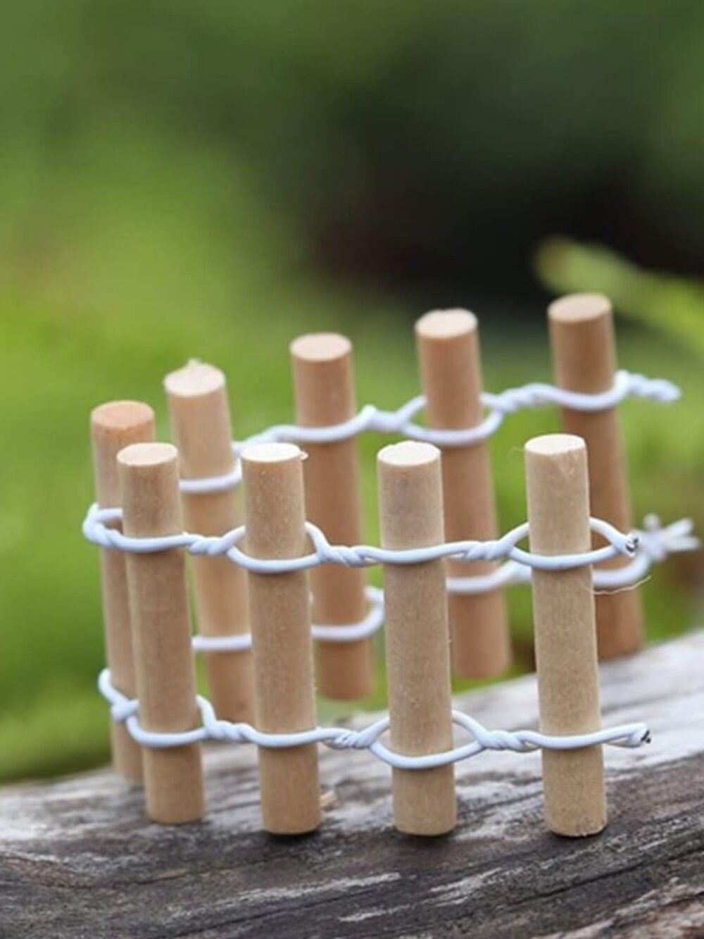 Fence Micro Landscape Ornaments, Miniature Figurines Fairy Garden Accessories, G - Picture 3 of 6